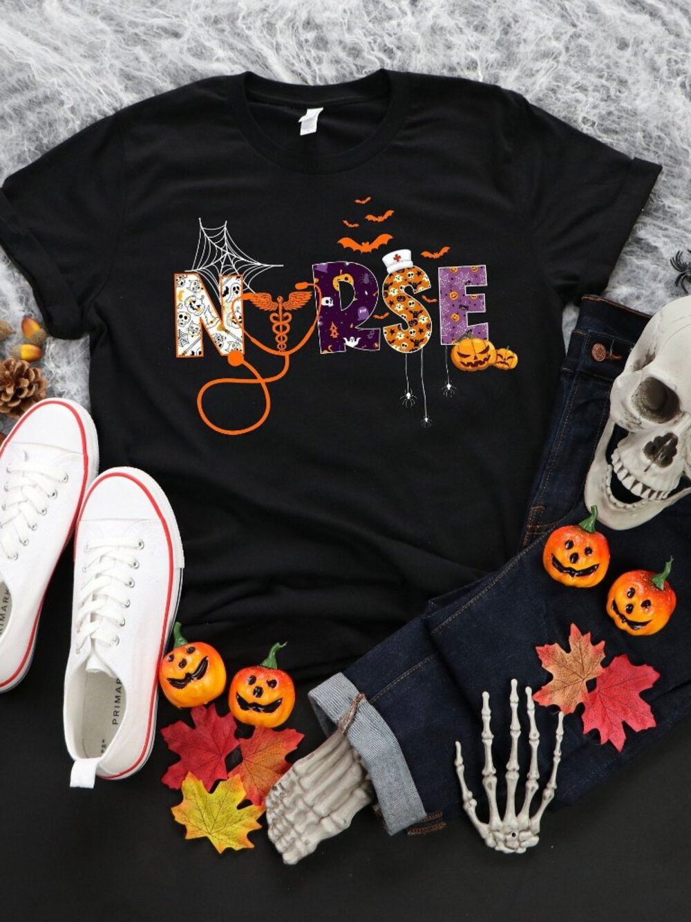 Halloween Nurse shirt,Halloween Nursing Shirt, Nurse Fall T Shirt